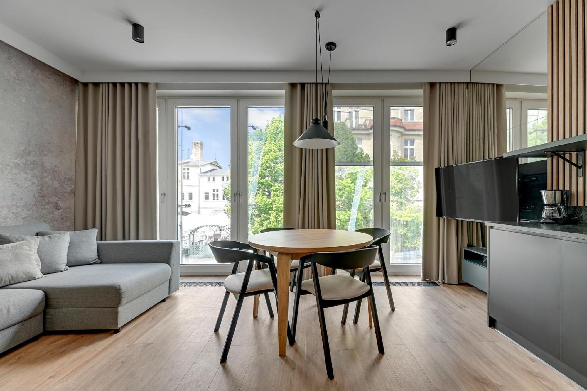 Grand Apartments Wave- Na Fali Sopot Bagian luar foto