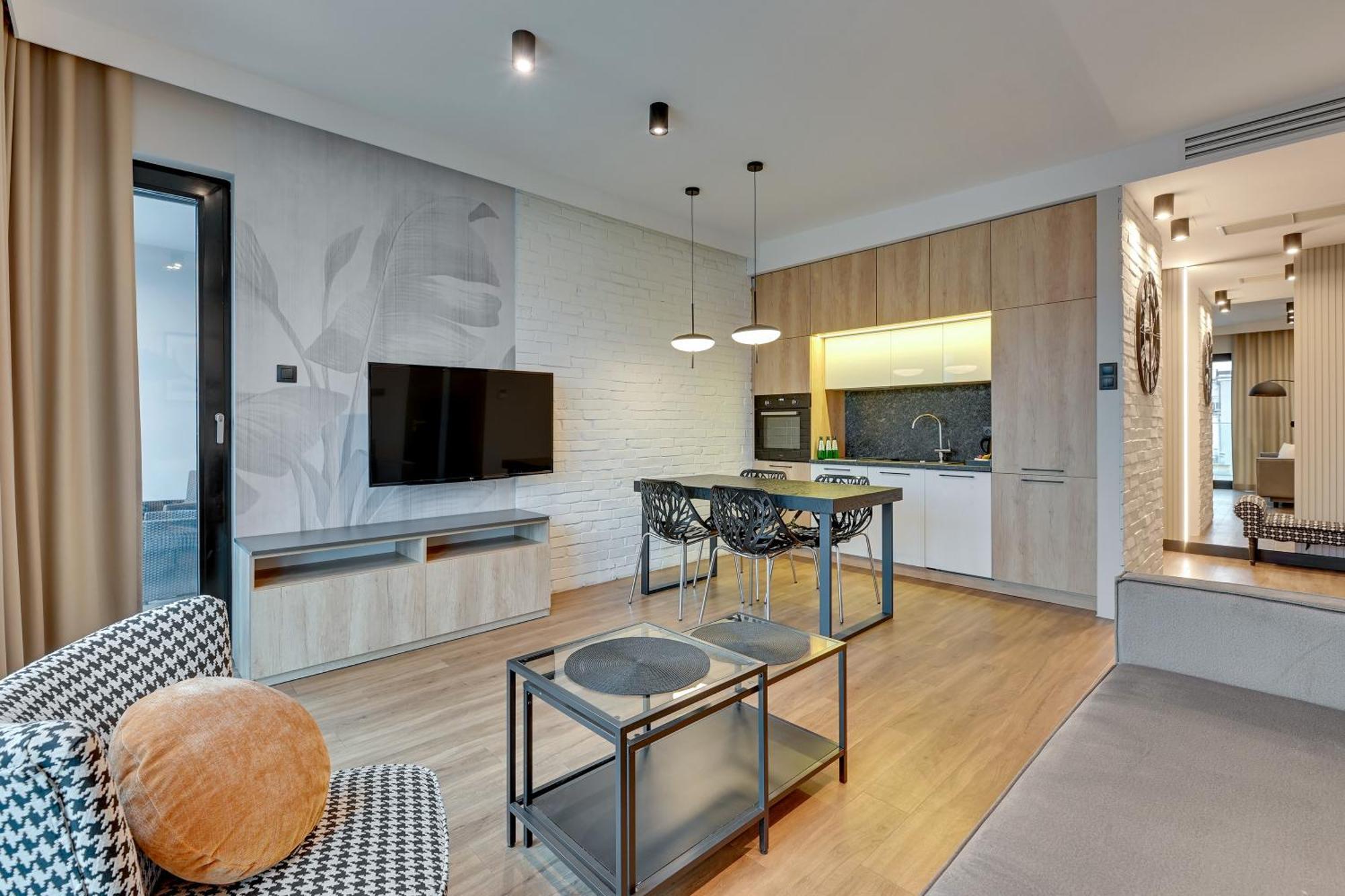 Grand Apartments Wave- Na Fali Sopot Bagian luar foto