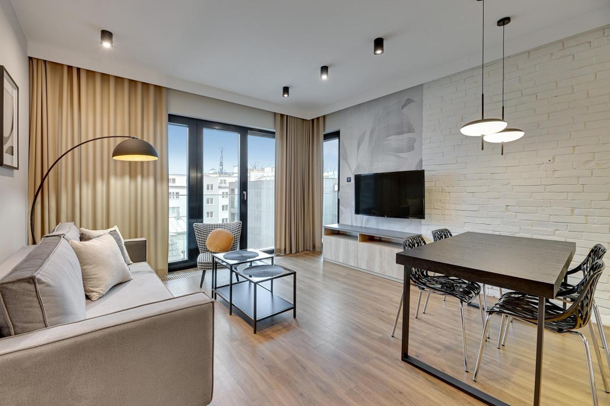 Grand Apartments Wave- Na Fali Sopot Bagian luar foto