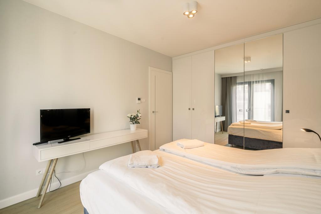 Grand Apartments Wave- Na Fali Sopot Bagian luar foto